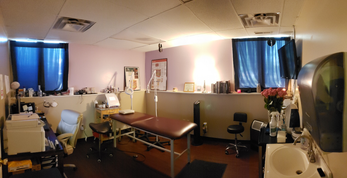 Photo of Keri's treatment room